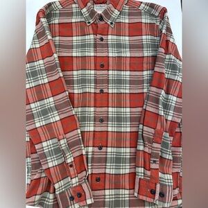 L.L. Bean traditional fit size small-regular flannel shirt